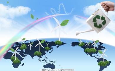 綠色環保,綠色環保展板 綠色環?？萍?綠色環保背景-